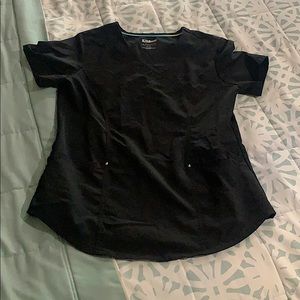 Scrub Star ⭐️ scrub top xs black